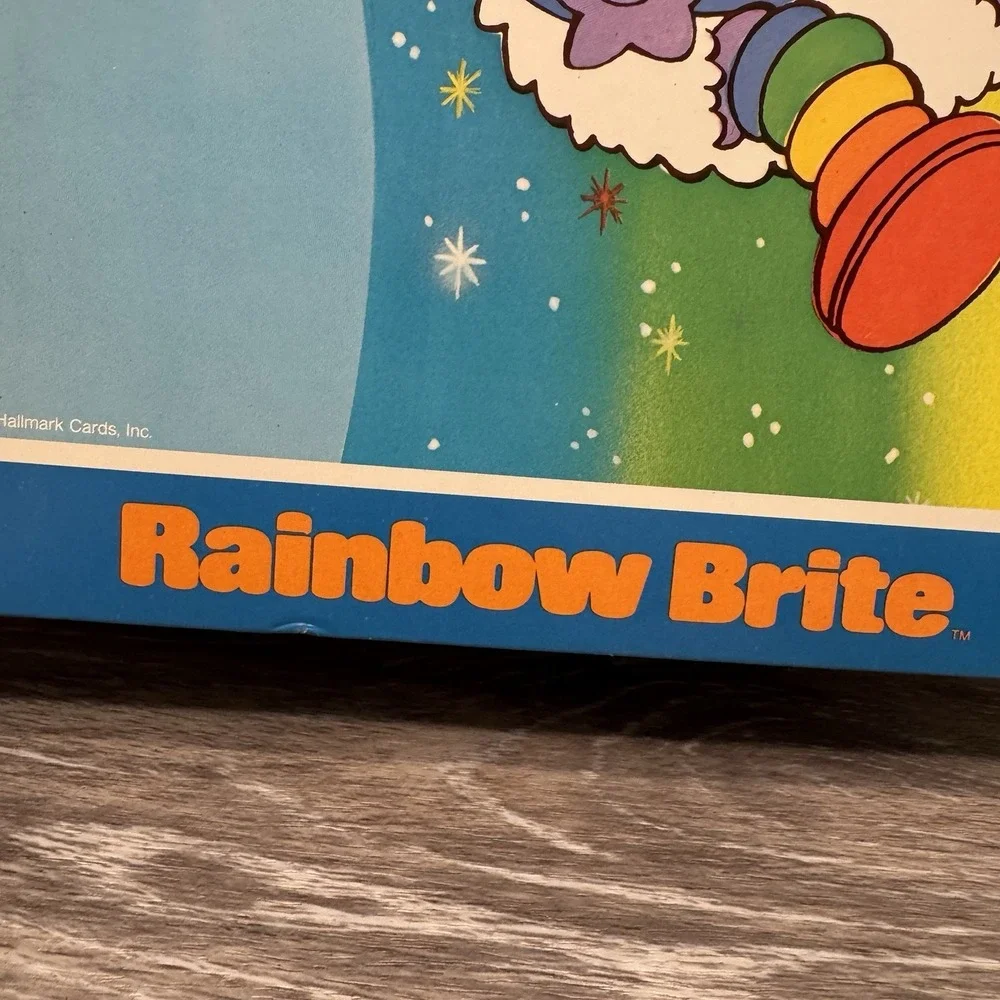 Vintage Hallmark Mead‎ 1983 RAINBOW BRITE Twink 2 Pocket Portfolio folder